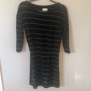 Lou & Grey Lounge Striped Sweater Dress